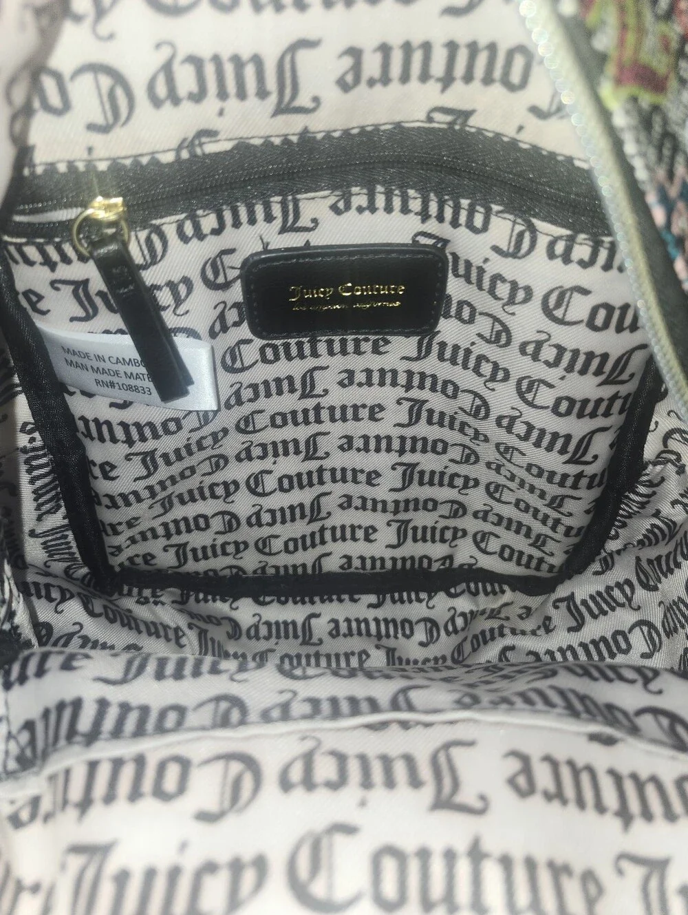 Juicy Couture colorful nwot crossbody